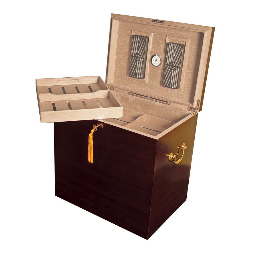 Quality Importers Medici Large Desktop Cigar Humidor