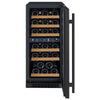 Image of Allavino 30 Bottle Dual Zone Black Wine Refrigerator