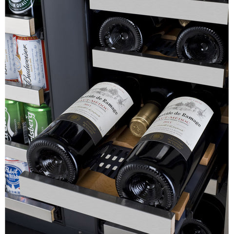 Allavino  18 Bottle/66 Cans Dual Zone Wine/Beverage Center