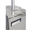 Image of Kegco KOMC1S-1 Commercial Kombucharator Kombucha Keg Dispenser - Stainless Steel