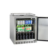 Image of Kegco HK-38-SS 24" Wide All Stainless Steel Commercial Built-In Kegerator - Cabinet Only