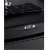 Image of Kegco KOM163B-2 Dual Faucet Commercial Grade Digital Kombucharator - Black Cabinet with Black Door